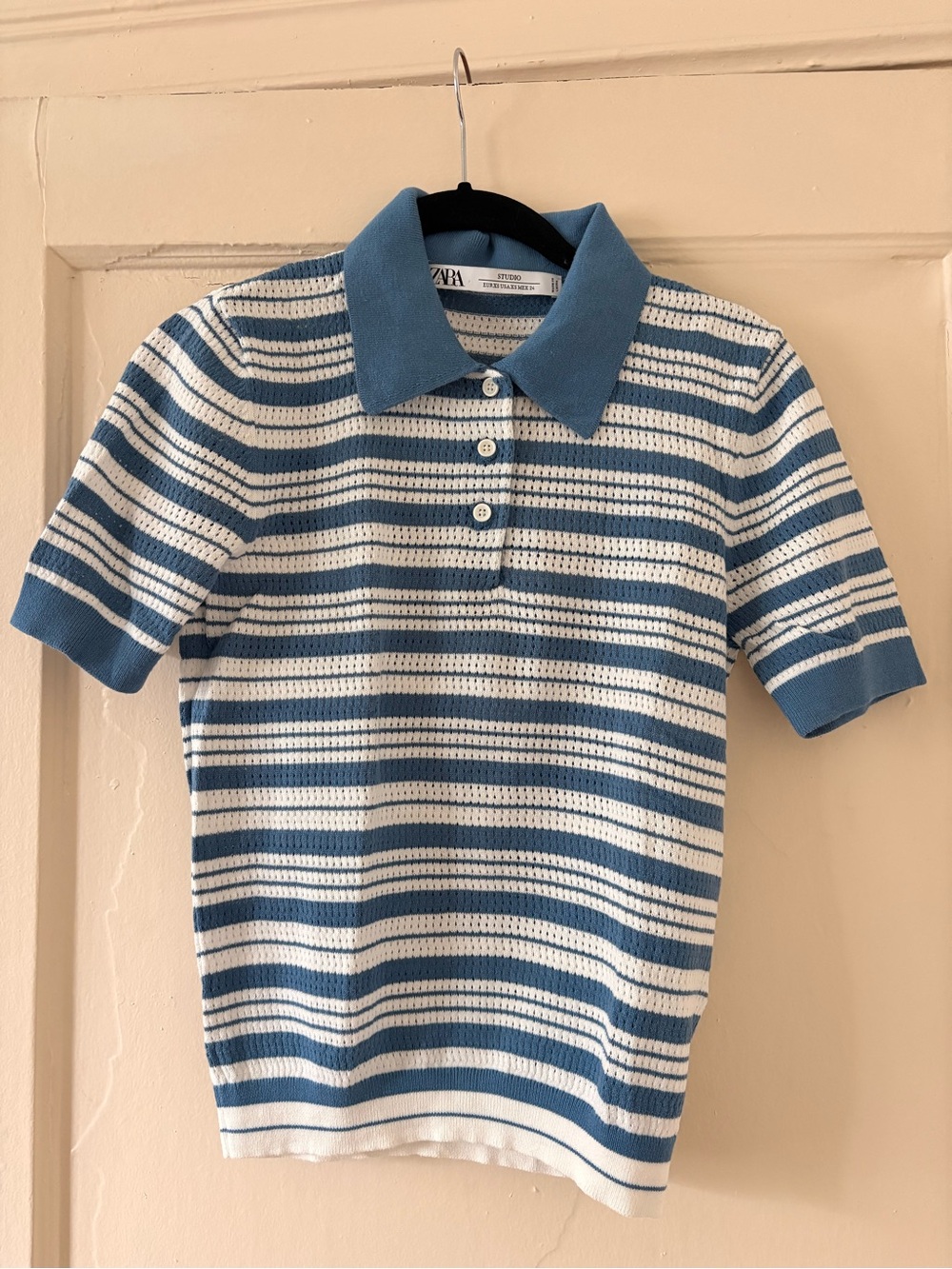 NWOT Zara polo sweater XS